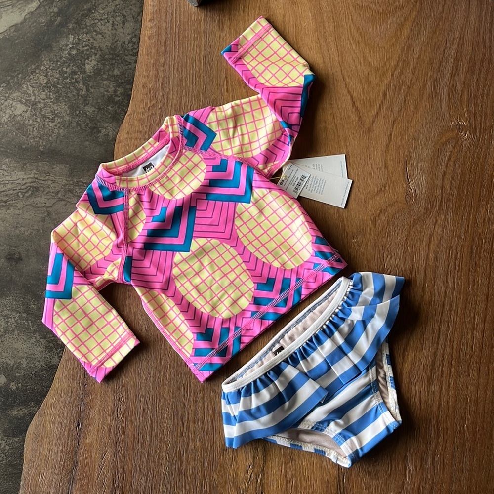 Rash Guard Baby Swim Set
